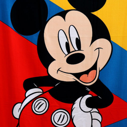 Aymax Kinder-Strandtuch Mehrfarbig Mickey 140x70cm