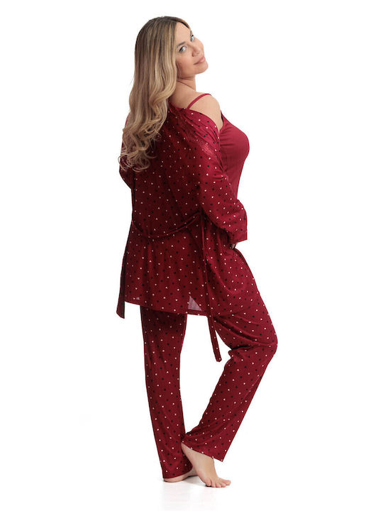 SNC Homewear Summer Women's Robe with Pyjama