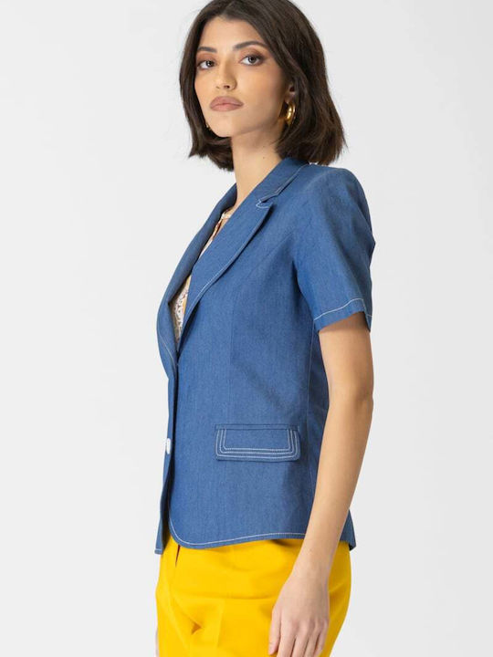 Chrisper Damen Blazer Blau