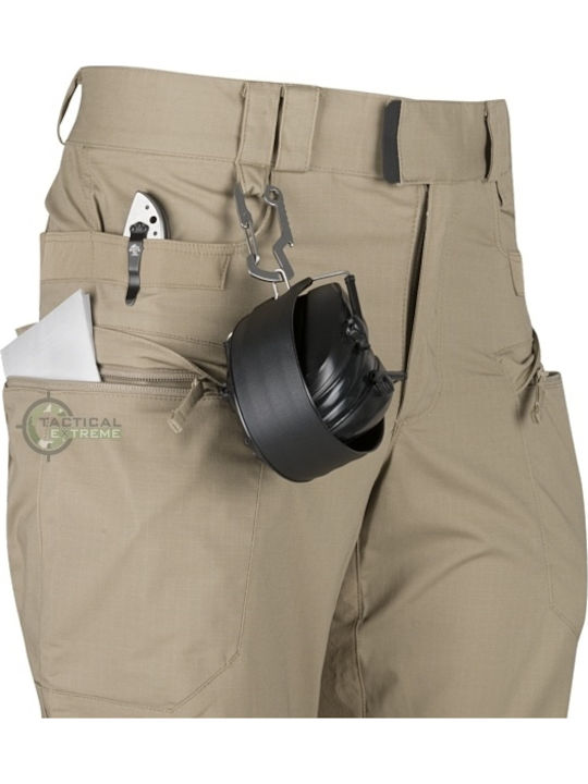 Helikon Tex Hybrid Tactical PolyCotton Ripstop Κυνηγετικό Παντελόνι σε Μαύρο χρώμα