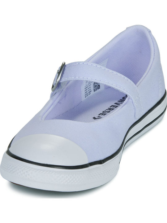 Παιδικές Μπαλαρίνες mit Bügel- und Schleifenverschluss Blau