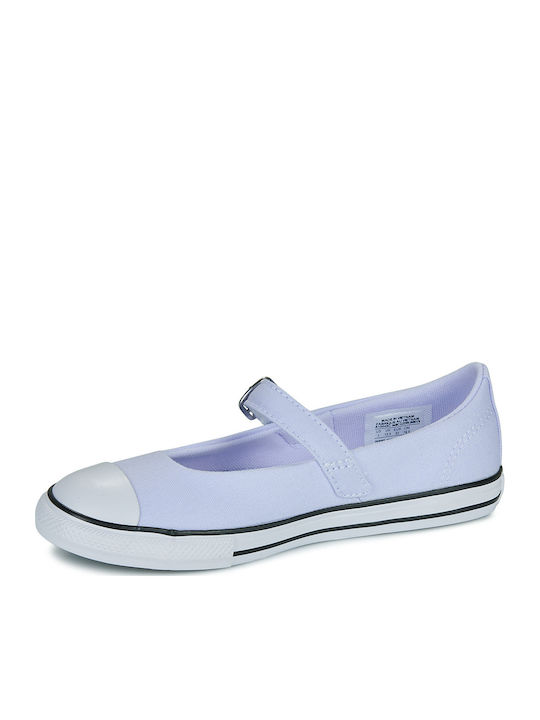 Παιδικές Μπαλαρίνες mit Bügel- und Schleifenverschluss Blau