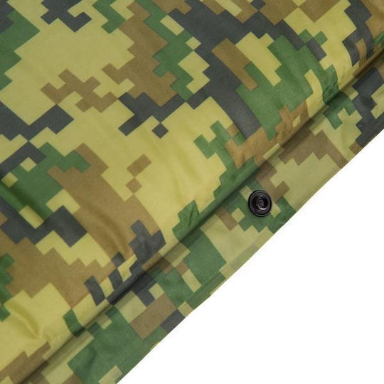 Nils Αυτοφούσκωτο Μονό Υπόστρωμα Camping 185x65cm Πάχους 5cm Πράσινο