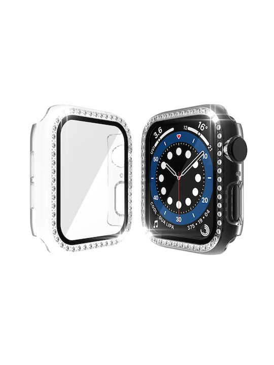 Πλαστική Θήκη σε Διάφανο χρώμα για Apple Watch Series 6, SE, 5, 4 40mm