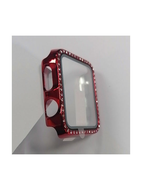 Carcasă de Plastic în culoarea Roșu pentru Apple Watch Series 6, SE, 5, 4 40mm