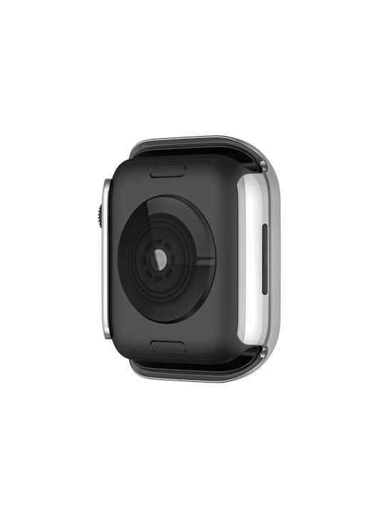 Πλαστική Θήκη σε Ασημί χρώμα για Apple Watch Series 9, 8, 7 41 mm