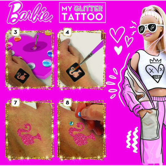 Barbie My Glitter Kids Tattoos