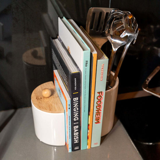 Kikkerland Kitchen Tool Holder Bamboo