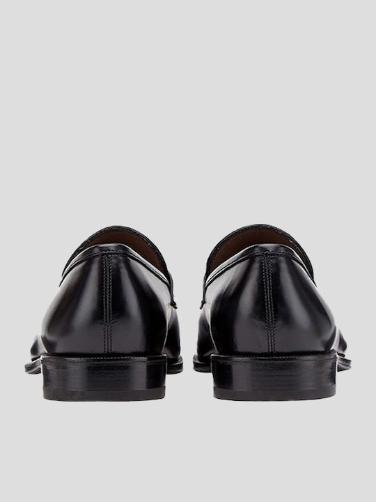 Men's Leather Loafers Black
