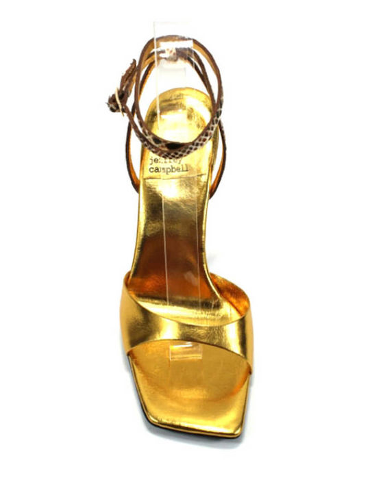 Jeffrey Campbell Sandals Gold