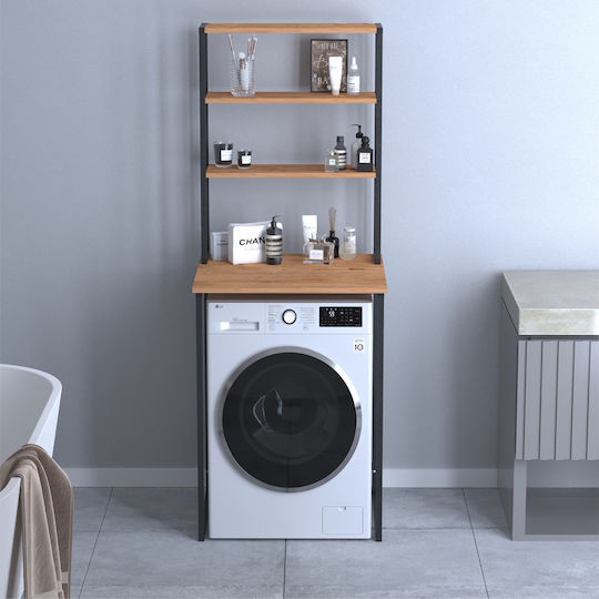Megapap Bobby Ραφιέρα Μπανιέρας Μεταλλική 67x60x178cm Megapap Bobby Ραφιέρα Μπανιέρας Μεταλλική 67x60x178cm