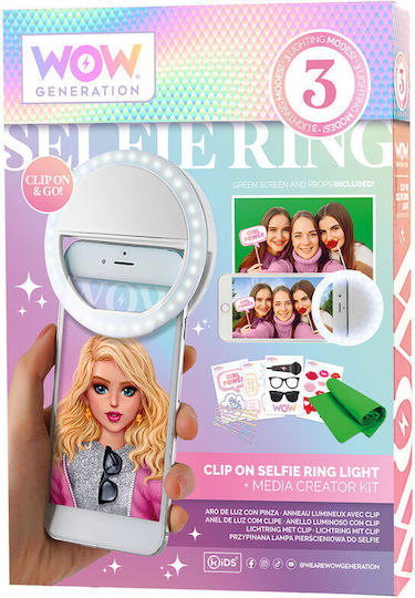 WOW Generation Selfie Light With Accessories Beauty Set
