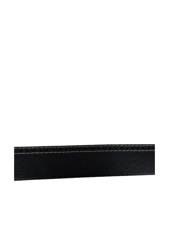 Herren Gürtel Leder Schwarz