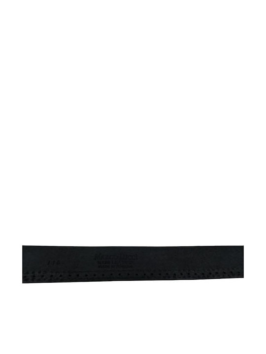 Herren Gürtel Leder Schwarz