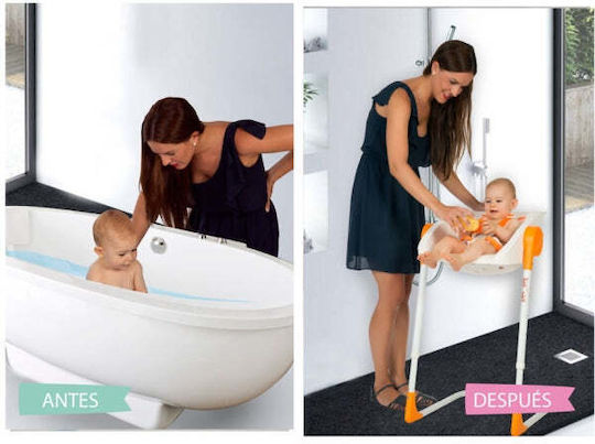 Kiokids Baby Bath Seat Charlichair White