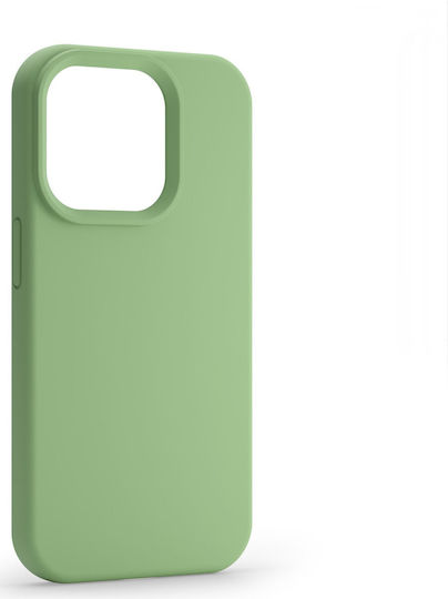Etteri Umschlag Rückseite Silikon Grün (iPhone 12 / 12 Pro)