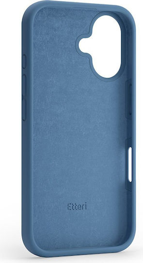Etteri Back Cover Σιλικόνης Navy Μπλε (iPhone 16 Plus)
