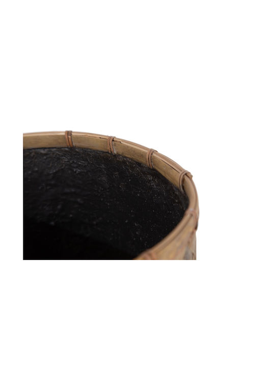 Soulworks Γλάστρα Bamboo Καφέ Soulworks Γλάστρα Bamboo Καφέ
