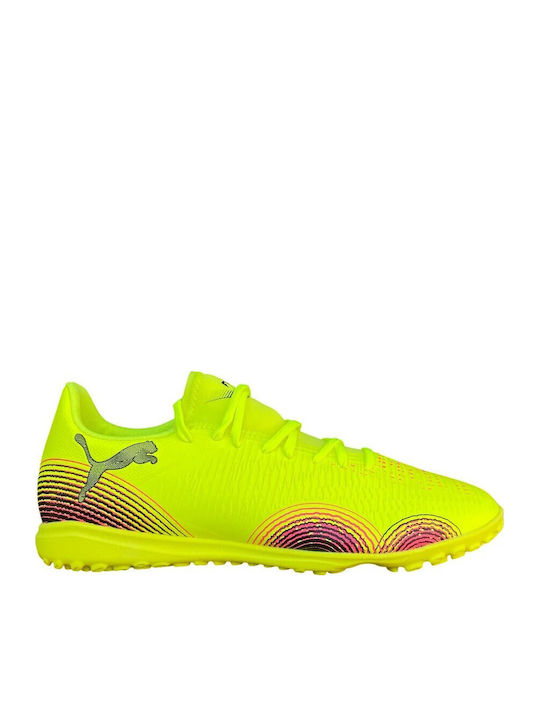 PUMA Future 8 Play Football Shoes with Molded Cleats Yellow