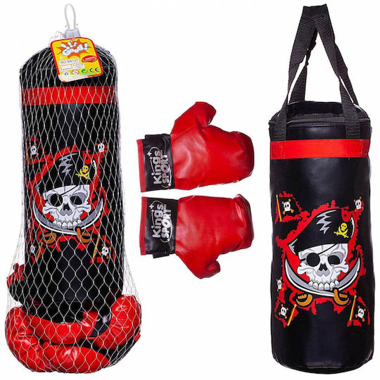 Pirate Boxing Bag Gloves Children 45x14cm