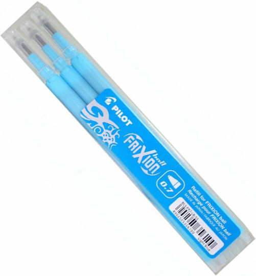 Pilot Frixion 3 Ανταλλακτικά Μελάνια για Πένα Medium Πολλαπλών Χρωμάτων