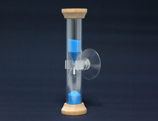 Wall-Mounted Bathroom Hourglass Sablina Douceur D'intérieur Suction Cup Duration 5 Minutes 2.5x9.5cm 1802061