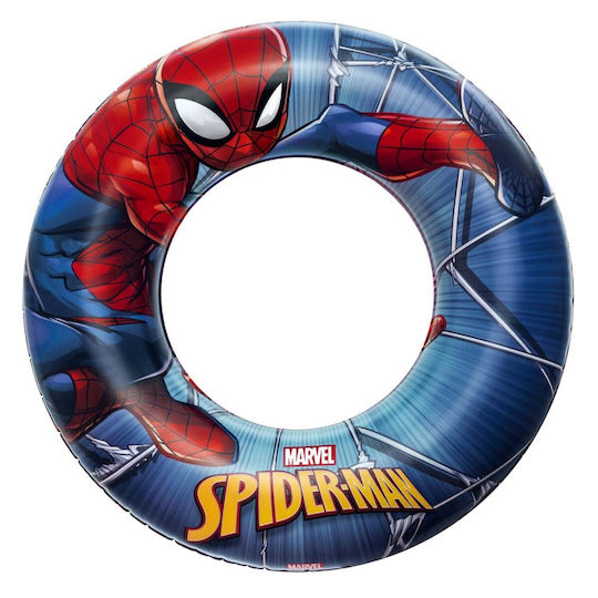 Bestway Kinder Schwimmring Spiderman mit Durchmesser 56cm. für 3-6 Jahre Spiderman
