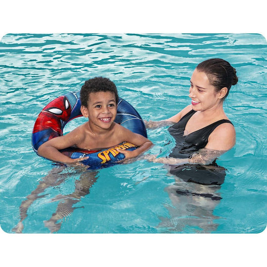 Bestway Kinder Schwimmring Spiderman mit Durchmesser 56cm. für 3-6 Jahre Spiderman