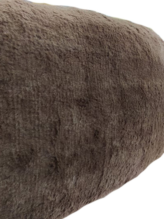 Woofmoda 911-1505 Пуф Легло за куче Кафяв 60x60см.