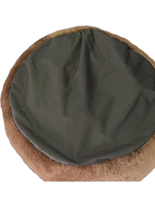 Woofmoda 911-1505 Пуф Легло за куче Кафяв 60x60см.