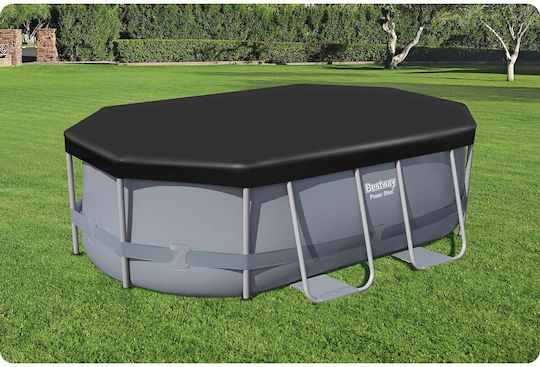 Bestway Oval Pool Cover Flowclear 300x200cm 1pcs