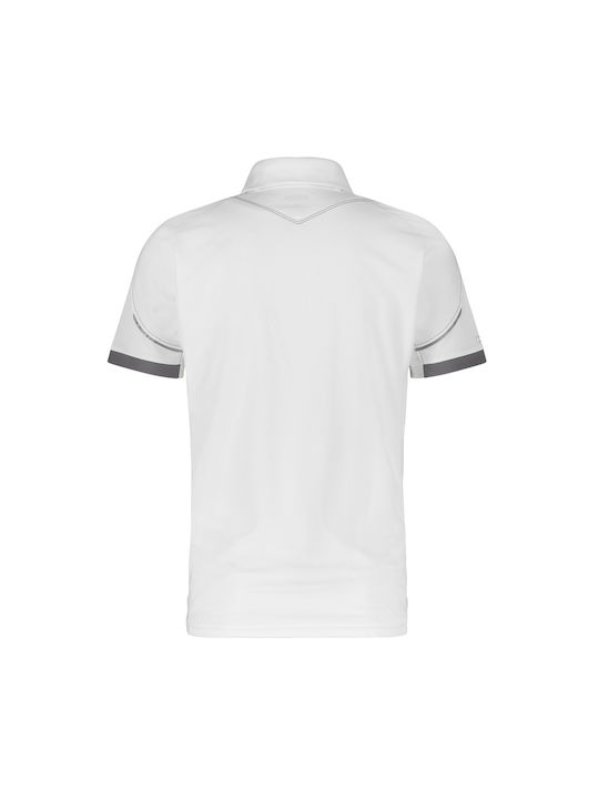 Dassy Workwear Traxion Work Polo Shirt White Sunscreen