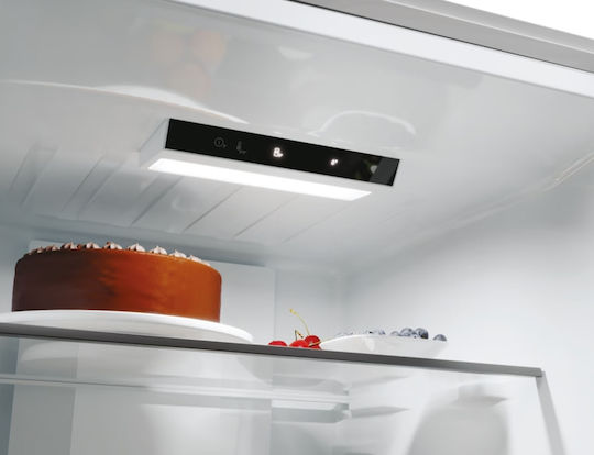 Candy Ψυγειοκαταψύκτης 409lt NoFrost Υ205xΠ59.5xΒ66.7εκ. Inox ECN2CQTEX206