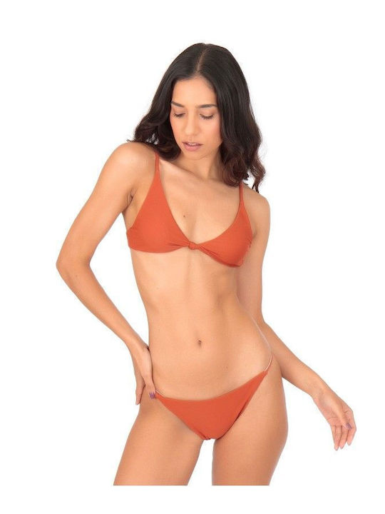 Set Bikini Triangle Orange