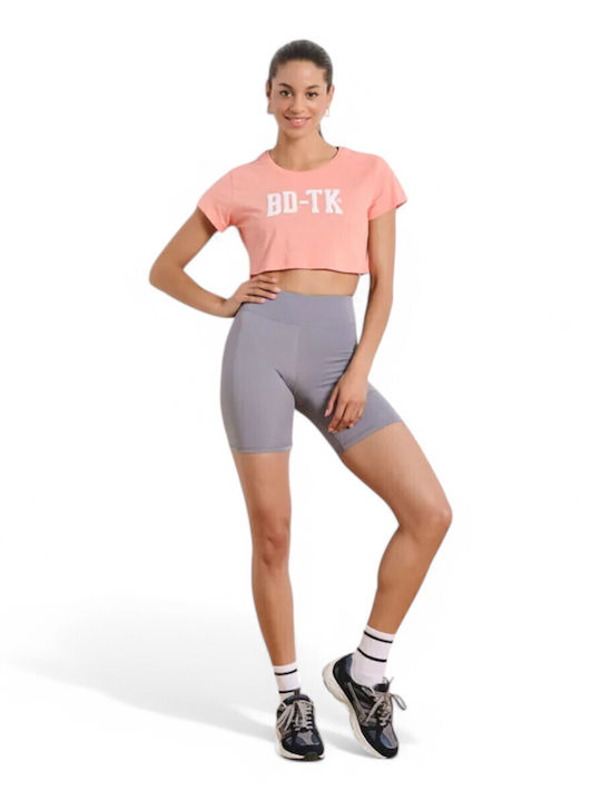 Women's Bike Training Legging High Waisted Steel