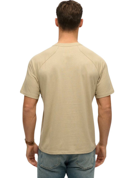 Superdry T-shirt Sandy Brown