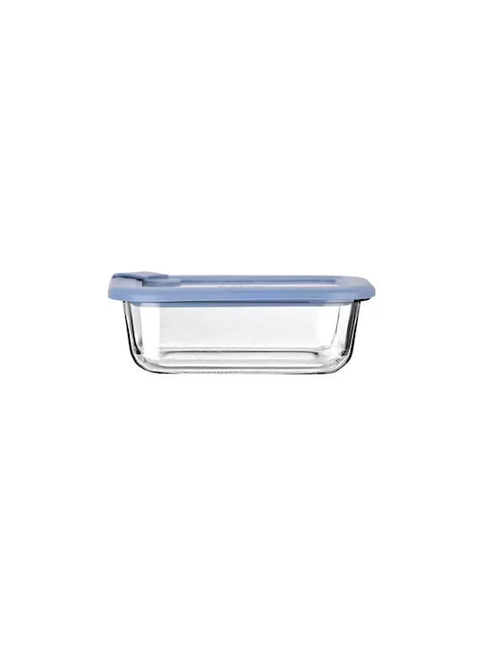 Estia Microwave Glass Lunch Box Colorseal Blue 1050ml