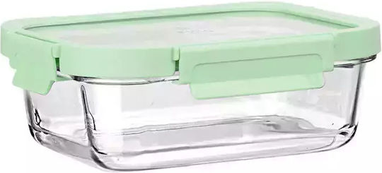Estia Click&Seal Cutie pentru Mâncare Sticlă Ca Potrivit pentru Cuptor cu Microunde 370ml 1buc