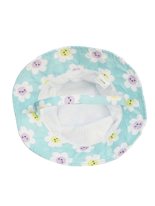 Zoocchini Kids' Hat Bucket Fabric Sunscreen Light Blue