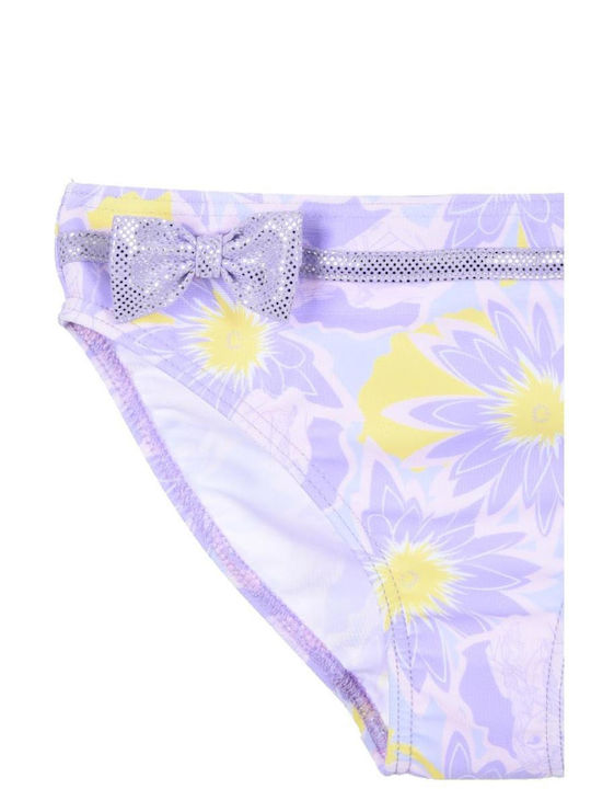 Superheroes Kinder Badeanzug Bikini Purple