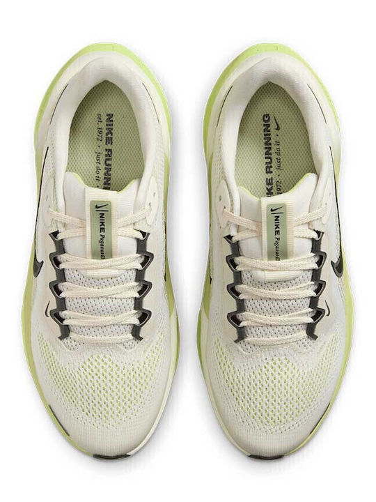 Air Zoom Pegasus 41 Kinder Sportschuhe Laufen mit Schnürsenkeln Weiß