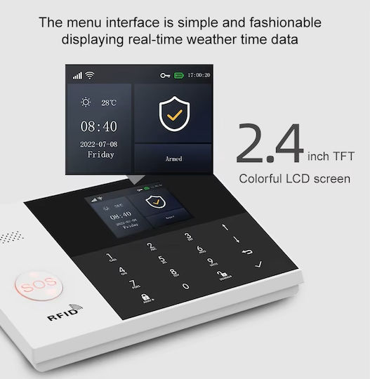 PGST Fără fir Sistem de Alarmă (Wi-Fi / Magazin online de telefoane mobile)
