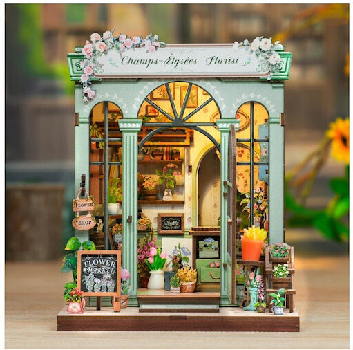 Cutebee Holz-Bauspielzeug Bookstore