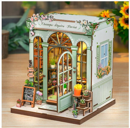 Cutebee Holz-Bauspielzeug Bookstore