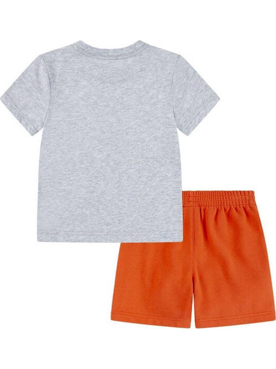 Jordan Kids Clothing Sets with Shorts Orange 2 Pieces