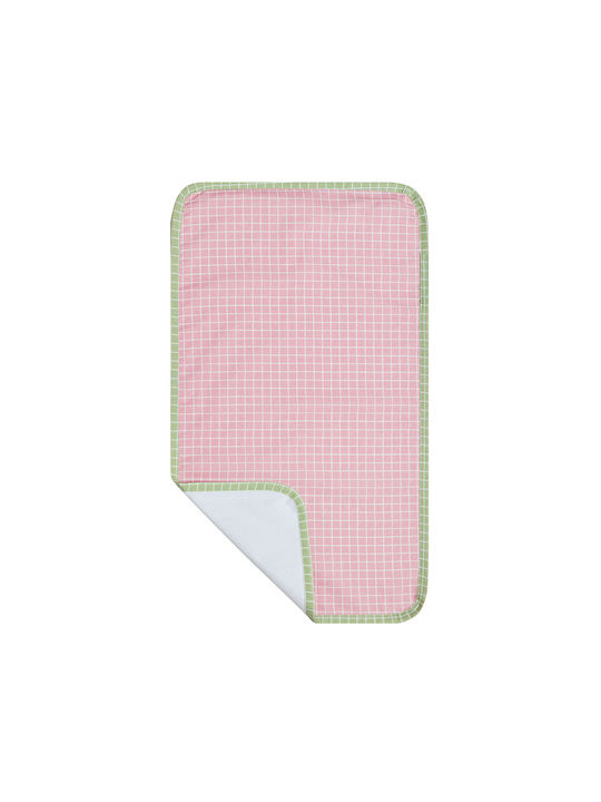 Kentia Zuccero Baby-Soßtuch Rosa 72x42cm. 2Stück