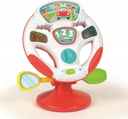 Baby Clementoni Τιμόνι Turn & Drive με Μουσική για 10+ Μηνών