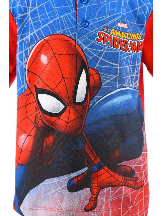 Superheroes Kids' Pajamas Red
