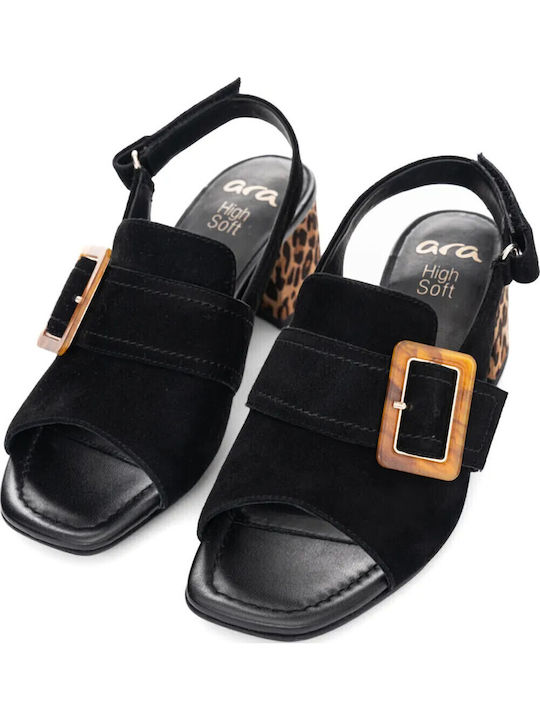 Suede Πέδιλα Μαύρα