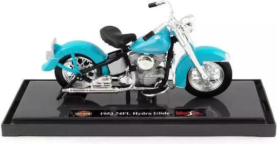 Maisto Harley-davidson Miniature Modeling Blue in Scale 1:18 34360